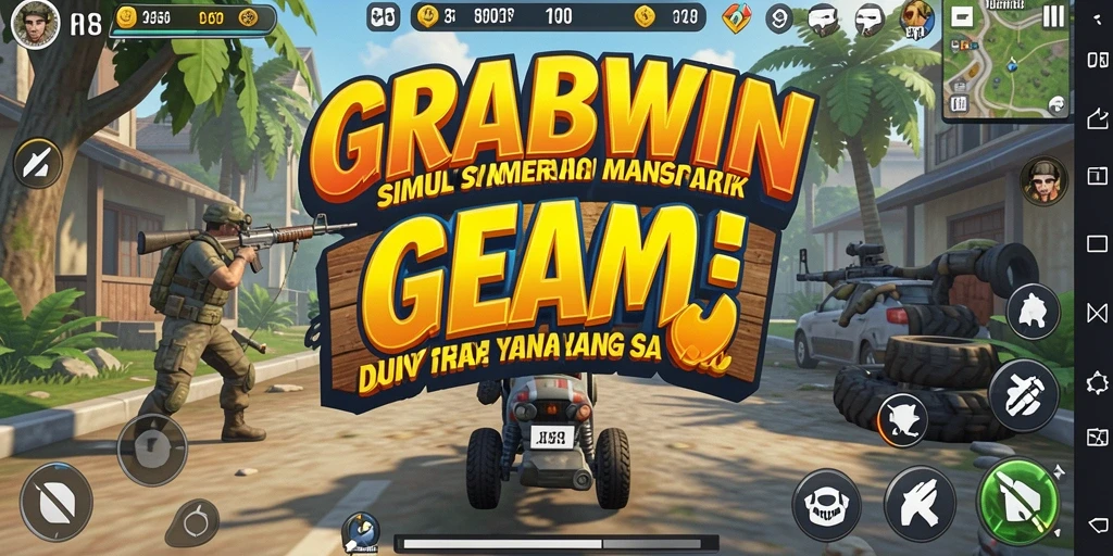 Tampilan gameplay seru dalam GRABWIN yang memikat.