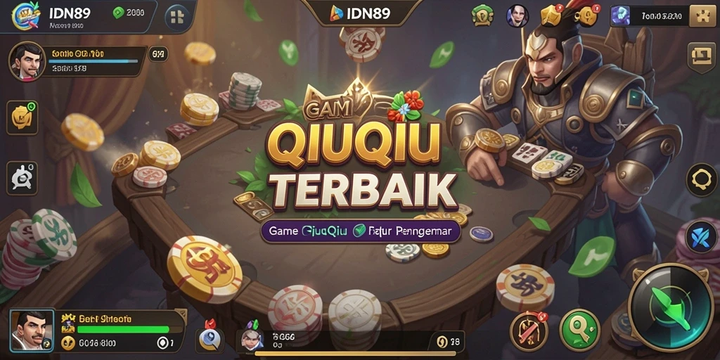 Tampilan gameplay QiuQiu yang mengasyikkan di IDN89.