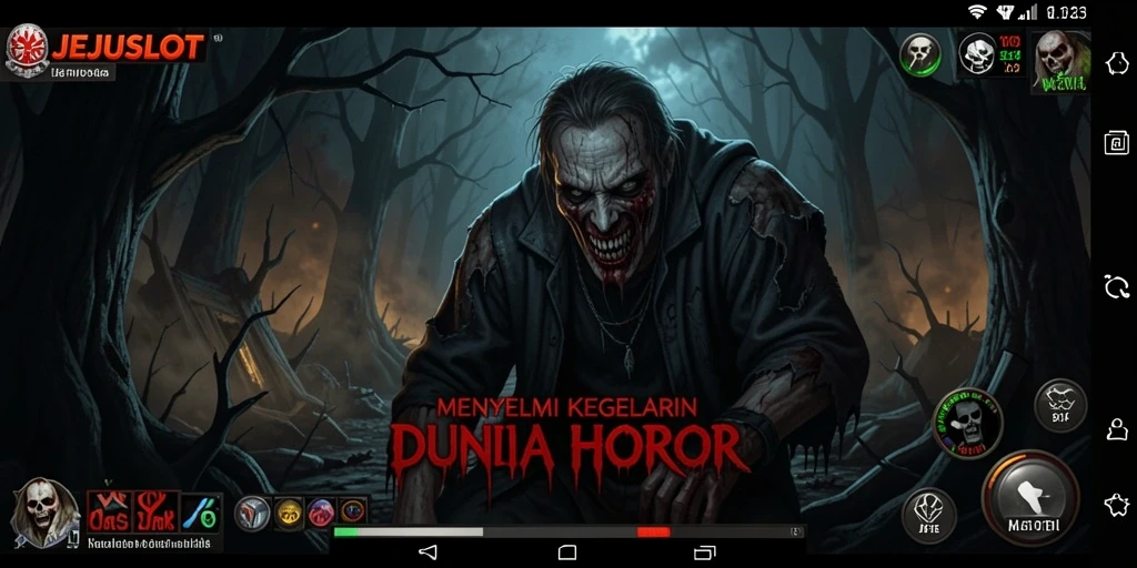 Gameplay JEJUSLOT yang menegangkan dan menyeramkan.