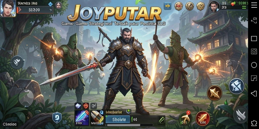 Screenshot permainan SLG yang menarik dan penuh strategi.