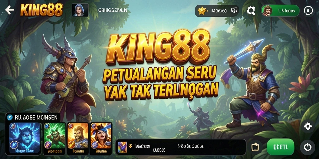 Gameplay seru KING88 yang penuh petualangan menanti Anda.