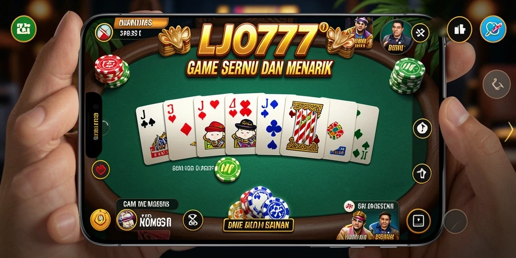 Tampilan gameplay menarik dalam LJO777 dengan pemain yang bersemangat.