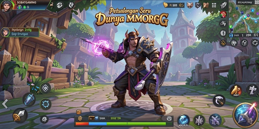 Gameplay seru SOBATGAMING dengan karakter dan petualangan yang epik.